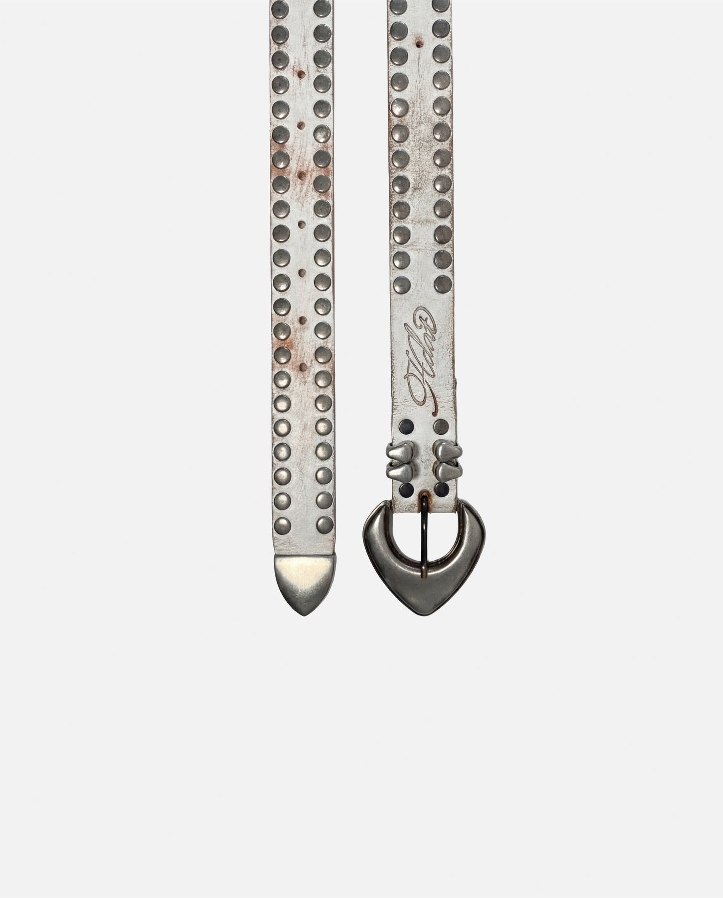 "WHITE COWBOY" BELT