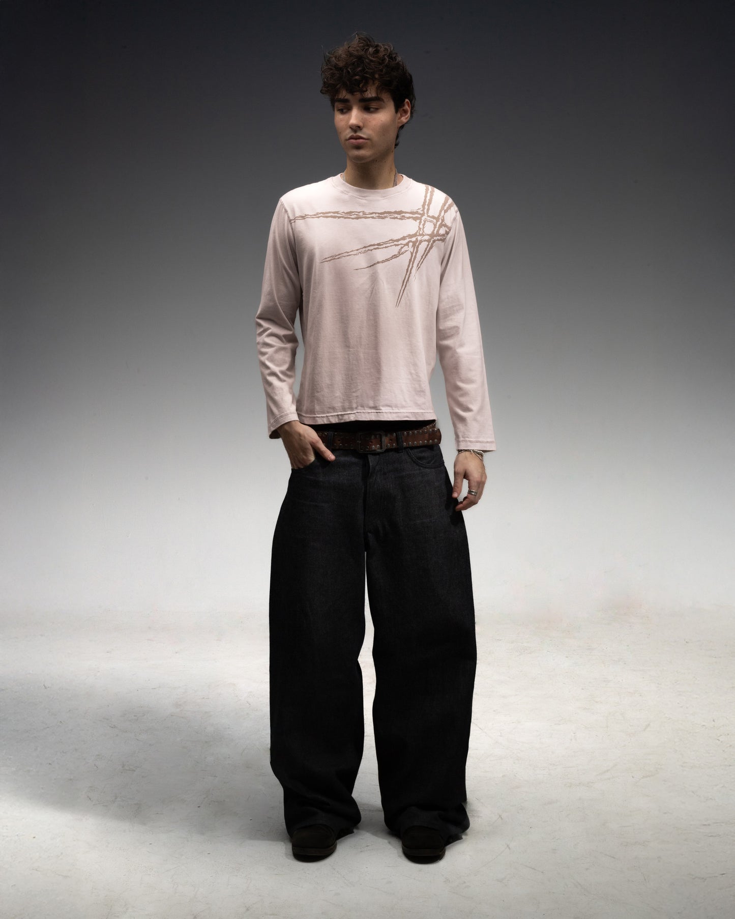 SCAR LONGSLEEVE "BONE WHITE"