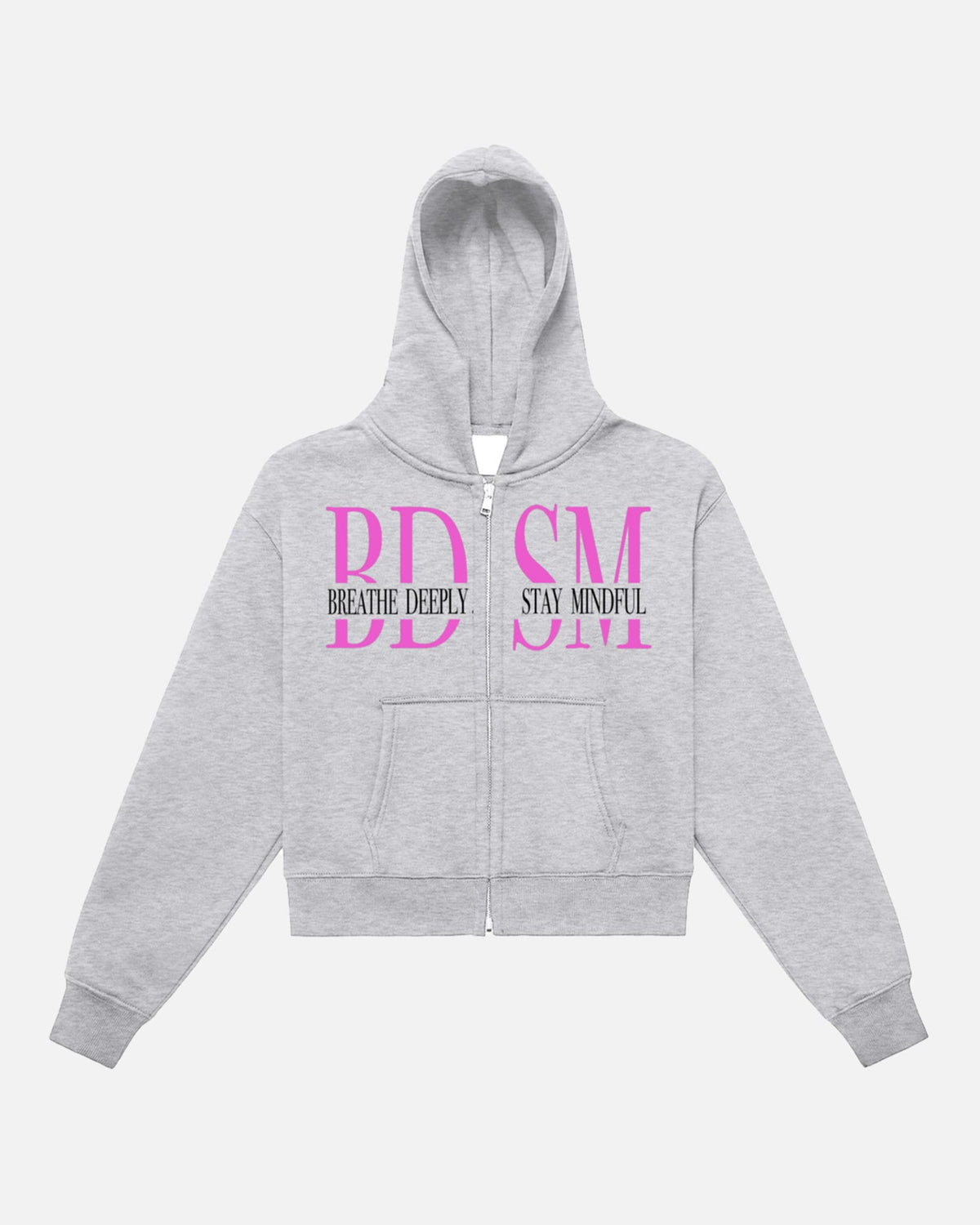 BDSM ZIP UP "GREY"
