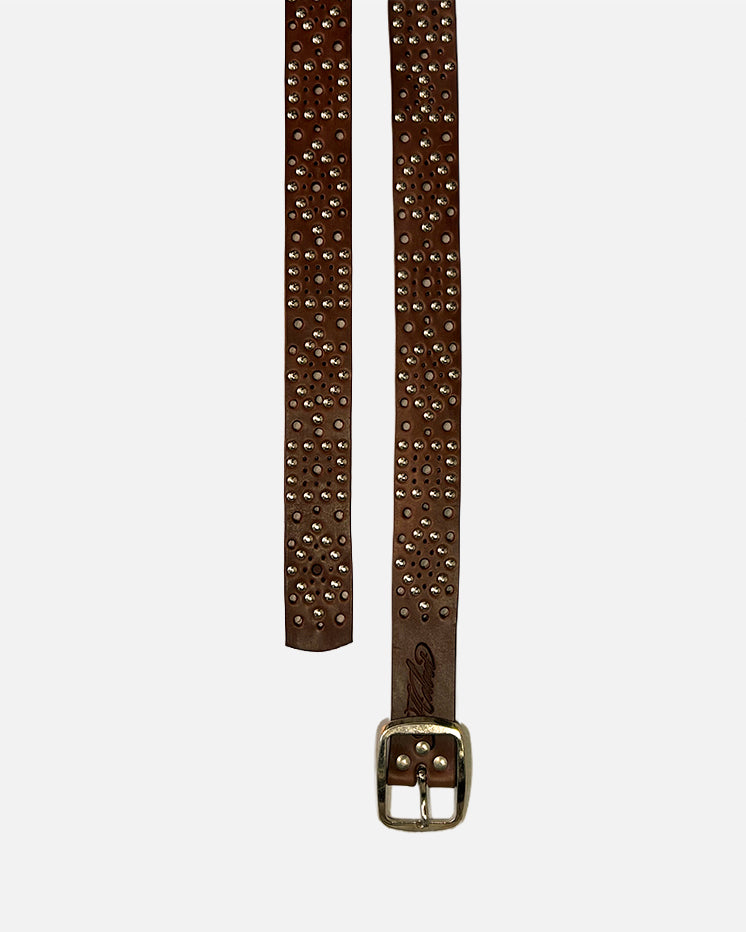 "SILVER/BROWN" BELT