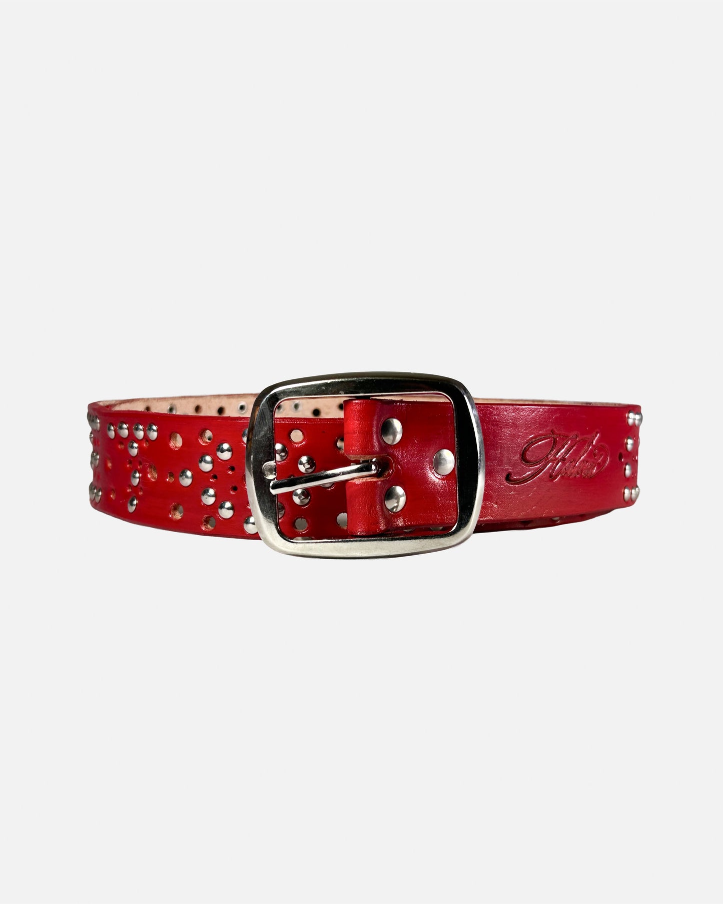 "HELVET RED" BELT