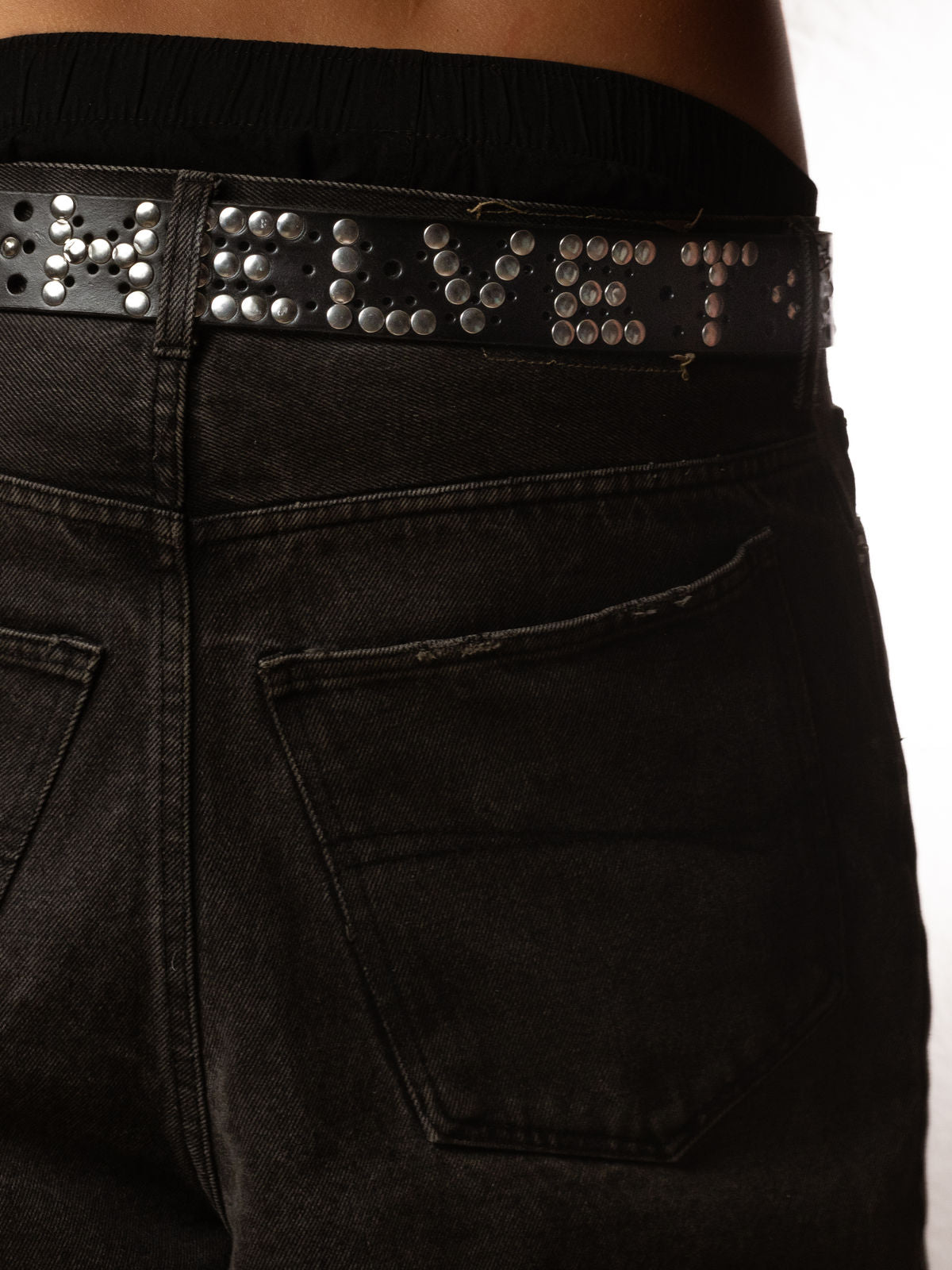 "BLACKNSILVER" BELT